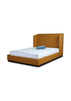 Buy 🧨 Manhattan Comfort Lenyx Full-Size Bed in Saddle 👏
