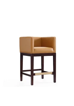 Cheapest 🥰 Manhattan Comfort Kingsley Counter Stool in Camel and Dark Walnut (Set of 3) 🛒 -Manhattan Comfort Online Shop Belk 2262