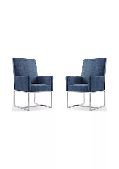 Coupon ๐งจ Manhattan Comfort Element Dining Armchair in Blue (Set of 2) ๐งจ 8 Coupon ๐งจ Manhattan Comfort Element Dining Armchair in Blue (Set of 2) ๐งจ - Image 6
