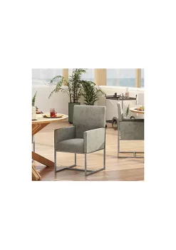 Cheapest 🧨 Manhattan Comfort Element Dining Armchair in Steel (Set of 2) ❤️ -Manhattan Comfort Online Shop Belk 2287