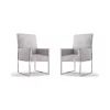 Coupon 😉 Manhattan Comfort Element Dining Armchair in Grey (Set of 2) 👍 -Manhattan Comfort Online Shop Belk 2291
