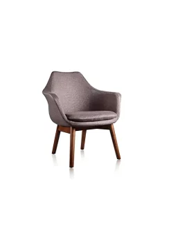 Cheap 🔔 Manhattan Comfort Cronkite Accent Chair in Grey and Walnut (Set of 2) 🎁 -Manhattan Comfort Online Shop Belk 2322