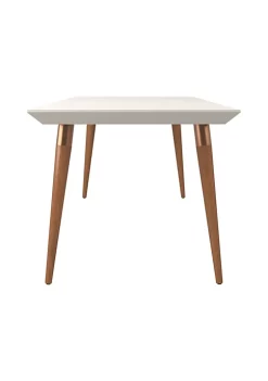 New 💯 Manhattan Comfort Utopia 70.86" Dining Table in Off White and Maple Cream ✨ -Manhattan Comfort Online Shop Belk 2362