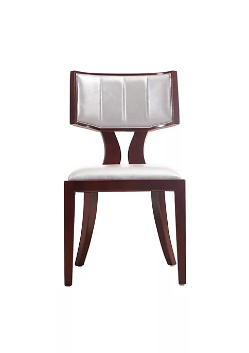 Top 10 🥰 Manhattan Comfort Pulitzer Dining Chair (Set of Two) in Silver and Walnut 👏 4 Top 10 🥰 Manhattan Comfort Pulitzer Dining Chair (Set of Two) in Silver and Walnut 👏 - Image 2