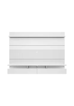 Deals 🔔 Manhattan Comfort City 2.2 Floating Wall Theater Entertainment Center in White Gloss 😀