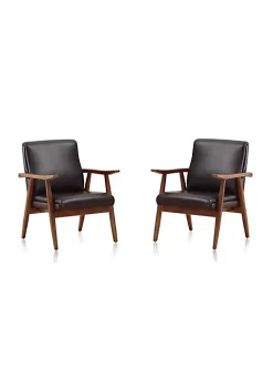 Best Pirce 🎁 Manhattan Comfort Arch Duke Accent Chair in Black and Amber ✨ -Manhattan Comfort Online Shop Belk 2433