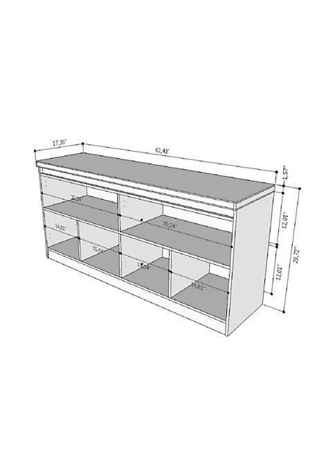 Cheapest ⭐ Manhattan Comfort Viennese 2.0 Sideboard in Black Matte ❤️ 5 Cheapest ⭐ Manhattan Comfort Viennese 2.0 Sideboard in Black Matte ❤️ - Image 3