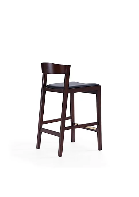 Brand new ๐ฅ Manhattan Comfort Klismos Counter Stool in Black and Dark Walnut ๐คฉ 6 Brand new ๐ฅ Manhattan Comfort Klismos Counter Stool in Black and Dark Walnut ๐คฉ - Image 4