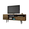 Best deal 🔔 Manhattan Comfort Liberty 70.86" Mid-Century Modern TV Stand in Rustic Brown 💯 -Manhattan Comfort Online Shop Belk 2579