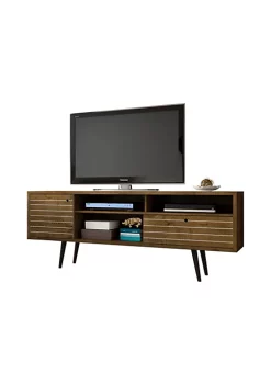 Best deal 🔔 Manhattan Comfort Liberty 70.86" Mid-Century Modern TV Stand in Rustic Brown 💯