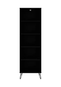 Promo 🎉 Manhattan Comfort Rockefeller Bookcase 2.0 in White ✨