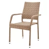 Coupon 🎁 Manhattan Comfort Genoa Patio Dining Armchair in Nature Tan Weave 🎉 -Manhattan Comfort Online Shop Belk 2629