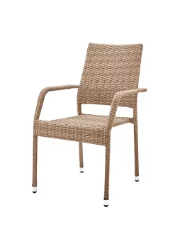 Coupon 🎁 Manhattan Comfort Genoa Patio Dining Armchair in Nature Tan Weave 🎉 -Manhattan Comfort Online Shop Belk 2633
