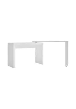 Deals 🧨 Manhattan Comfort Calabria Nested Desk In White 🔥