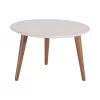 Best reviews of 👍 Manhattan Comfort Moore 23.62" Round Mid-High Coffee Table in Off White 💯 -Manhattan Comfort Online Shop Belk 2656
