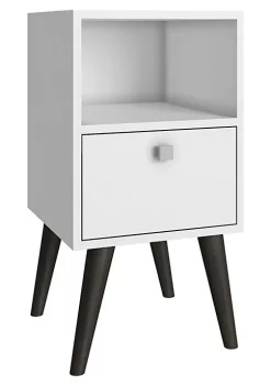 Flash Sale 🧨 Manhattan Comfort Abisko Side Table in White 👍 -Manhattan Comfort Online Shop Belk 2671