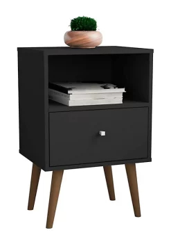 Top 10 ๐งจ Manhattan Comfort Liberty Nightstand 1.0 in Black ๐