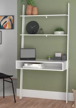 Outlet 🥰 Manhattan Comfort Cooper Ladder Desk 😍 -Manhattan Comfort Online Shop Belk 321
