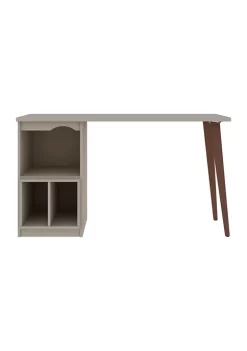 Brand new 🔔 Manhattan Comfort Hampton 53.54 Inch Home Office Desk in White 🤩 -Manhattan Comfort Online Shop Belk 338