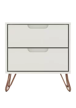 Deals 🎁 Manhattan Comfort Rockefeller 2.0 Nightstand ✔️ -Manhattan Comfort Online Shop Belk 412