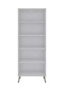 Best Sale 🔥 Manhattan Comfort Rockefeller Bookcase 3.0 in White 🔥 -Manhattan Comfort Online Shop Belk 416