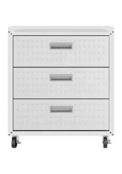 New 👍 Manhattan Comfort Fortress 31.5" Mobile Garage Chest with Drawers 🌟