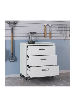 New 👍 Manhattan Comfort Fortress 31.5" Mobile Garage Chest with Drawers 🌟 -Manhattan Comfort Online Shop Belk 499