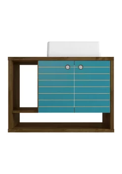 Best Pirce ⌛ Manhattan Comfort Liberty 31.49 Inch Floating Bathroom Vanity Sink in White 😍