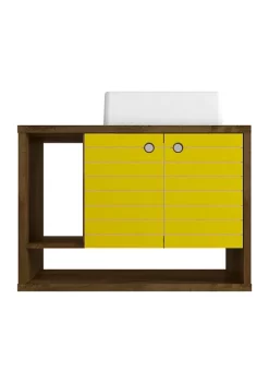 Best Pirce ⌛ Manhattan Comfort Liberty 31.49 Inch Floating Bathroom Vanity Sink in White 😍 -Manhattan Comfort Online Shop Belk 506