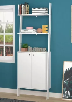 Hot Sale 👏 Manhattan Comfort Cooper Ladder Display Cabinet ⭐