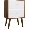Flash Sale 🥰 Manhattan Comfort Liberty - Nightstand 2.0 ✨ -Manhattan Comfort Online Shop Belk 564