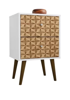 Flash Sale 🥰 Manhattan Comfort Liberty - Nightstand 2.0 ✨ -Manhattan Comfort Online Shop Belk 574