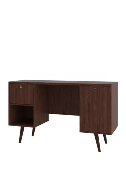 Promo ✔️ Manhattan Comfort Edgar Office Desk ✔️ -Manhattan Comfort Online Shop Belk 610