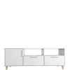 Promo 🎁 Manhattan Comfort 53.15 Inch White Herald TV Stand 🧨 -Manhattan Comfort Online Shop Belk 620