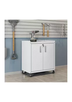 Outlet 🔥 Manhattan Comfort Fortress 31.5" Mobile Garage Cabinet with Shelves 🛒 -Manhattan Comfort Online Shop Belk 654