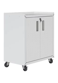 Outlet 🔥 Manhattan Comfort Fortress 31.5" Mobile Garage Cabinet with Shelves 🛒 -Manhattan Comfort Online Shop Belk 657