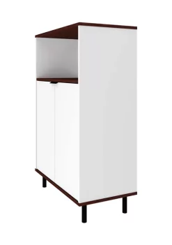 Best deal 👏 Manhattan Comfort Mosholu Nut Accent Cabinet ⭐ -Manhattan Comfort Online Shop Belk 661