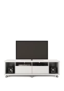 Discount ✔️ Manhattan Comfort Cabrini TV Stand 1.8 Inch White Gloss 🤩 -Manhattan Comfort Online Shop Belk 673