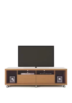 Discount ✔️ Manhattan Comfort Cabrini TV Stand 1.8 Inch White Gloss 🤩 -Manhattan Comfort Online Shop Belk 674