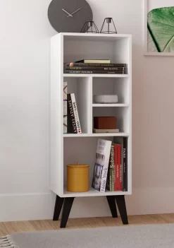 Best reviews of 😉 Manhattan Comfort Warren Mid High Bookcase with Feet 🎁 -Manhattan Comfort Online Shop Belk 688