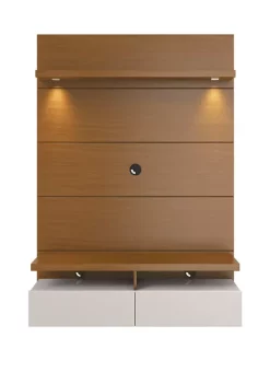 New 🎁 Manhattan Comfort Cabrini 1.2 Floating Wall Theater Entertainment Center 😍