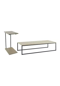 Buy 🌟 Manhattan Comfort 2-Piece Celine Coffee and End Table ✔️ -Manhattan Comfort Online Shop Belk 775