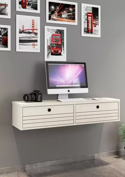 Wholesale 👍 Manhattan Comfort 42.28 Inch Liberty Floating Office Desk 😉 4 Wholesale 👍 Manhattan Comfort 42.28 Inch Liberty Floating Office Desk 😉 - Image 2