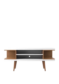 Best deal 🔥 Manhattan Comfort 53.14 Inch Off White and Maple Utopia TV Stand 🔥 -Manhattan Comfort Online Shop Belk 812