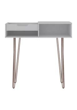 Discount 🎁 Manhattan Comfort Rockefeller 39.37 Inch Entryway Console in White 🤩 -Manhattan Comfort Online Shop Belk 829