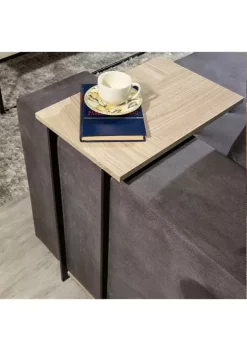 Hot Sale 😉 Manhattan Comfort Celine End Table in Black Marble 🔔 -Manhattan Comfort Online Shop Belk 831