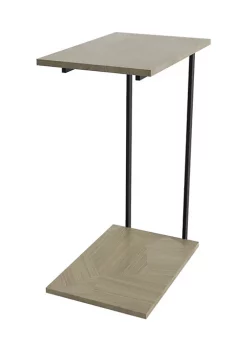 Hot Sale 😉 Manhattan Comfort Celine End Table in Black Marble 🔔 -Manhattan Comfort Online Shop Belk 832