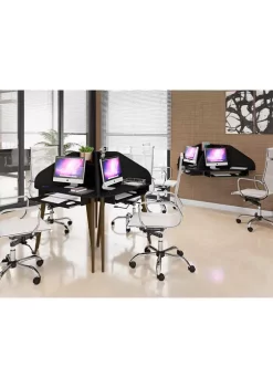 Budget 🥰 Manhattan Comfort Bradley 2-Piece Cubicle Section Desk 🛒