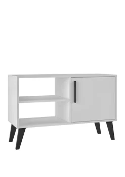 Hot Sale 😍 Manhattan Comfort 35.43 Inch White Amsterdam TV Stand 🤩 -Manhattan Comfort Online Shop Belk 929