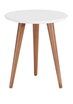 Best Pirce ✔️ Manhattan Comfort 17.32 Inch Moore Round End Table ⭐